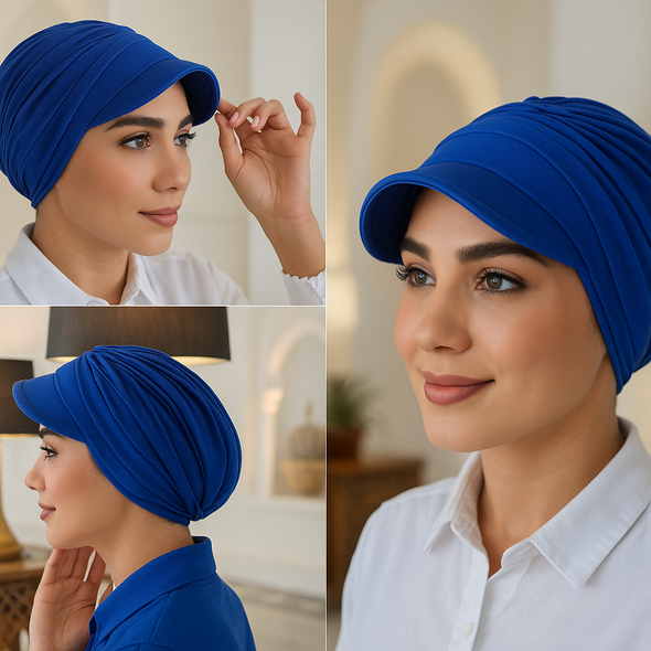 Turban S&S Premium – Visière Intégrée & Protection UV