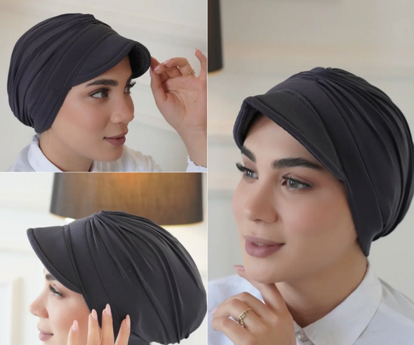 Turban S&S Premium – Visière Intégrée & Protection UV