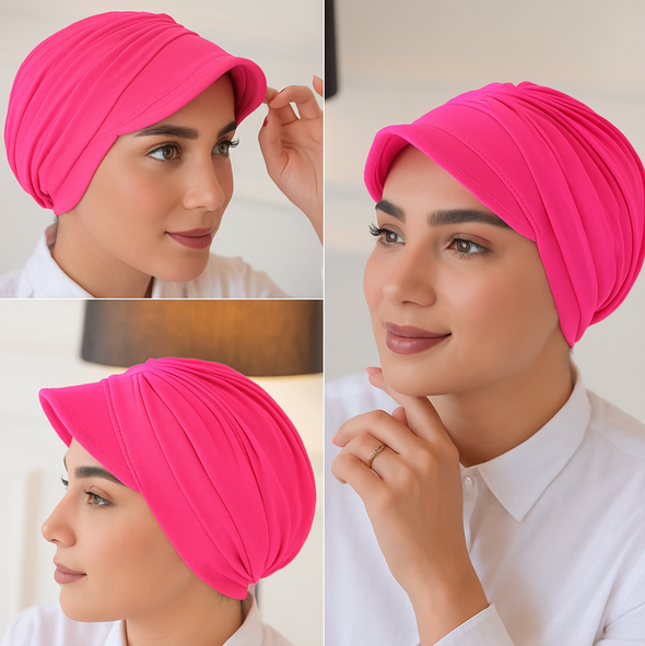 Turban S&S Premium – Visière Intégrée & Protection UV